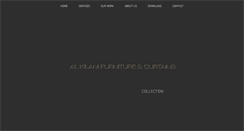 Desktop Screenshot of alkilanicurtains.com